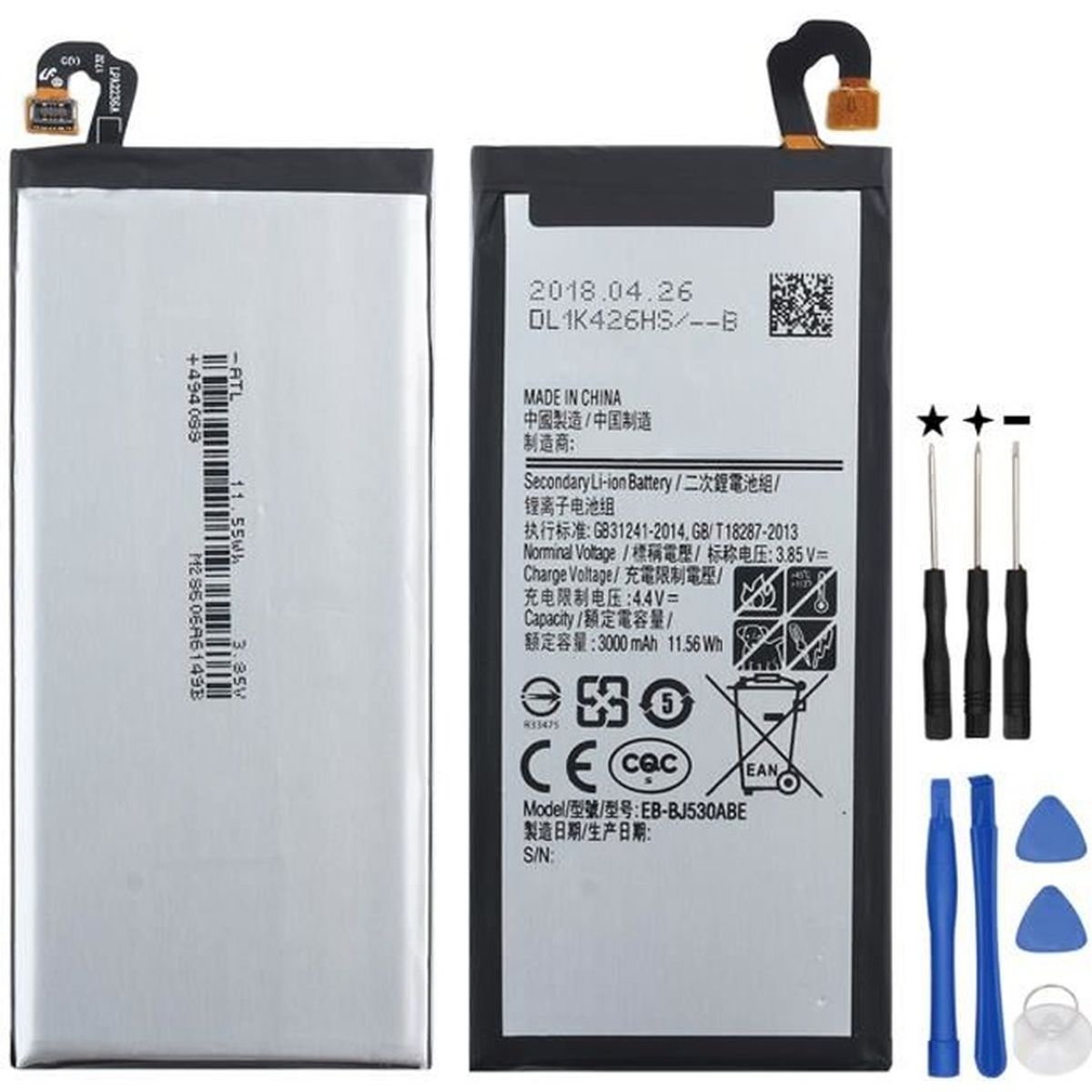 Batterie Haute Capacite Pour Samsung Galaxy J5 17 J530 Sm J530f Eb Bj530abe Batterie Outils De Dons Cdiscount Telephonie