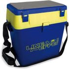 LINEAEFFE Boîte siège Big - Bleu et jaune