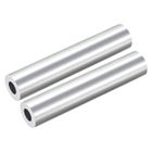 Tubes Ronds En Aluminium 6063 Sans Soudure - Ø19 Mm, épaisseur 2 Mm, Longueur 10 Cm - Lot De 3 - Pour Bricolage, Industrie