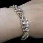 RMEGA FESTIVUS Ajustable Bijoux Bracelet Pour Femme Mariage et Zircon Saint Valentin Noel Anniversaire