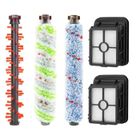 ENF1TROUV KIT DE REMPLACEMENTS POUR HOOVER BISSEL CROSSWAVE 1866 1785 2052 1713 2225: 3x ROULEAU / 2x FILTRE HEPA - REMPLACEMENT