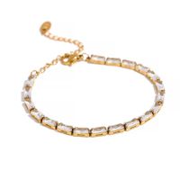 Yh239a blanc - collier et Bracelet étanche en acier inoxydable pour femme, magnifique bijou à la mode, blanc,