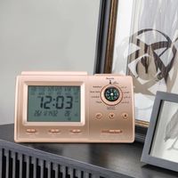 AYNEFY Horloge Azan Horloge Musulmane Islamique Azan Numérique Prière Alarme LCD Affichage Prier Temps Rappel