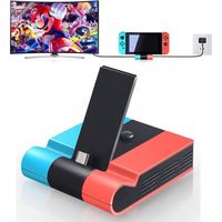 Switch TV Dock - Tendak Pliable Station d'accueil pour Nintendo Switch/Switch OLED, Portable Type C Switch Station avec Adaptateur 