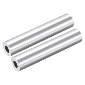 Sourcing Map Tube Cuivre Rond 12mm Diamètre Externe 0.5mm Paroi Épaisseur 100mm Longueur Droit Tuyau 2 Pcs
