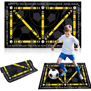 Vulevirtue Entraîneur Solo Football Avec 10 Cônes - Ceinture Kick Trainer Pour Enfant Et Adulte