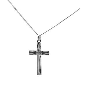 Lot Croix Et Chaîne En Argent – Médaille Christianisme – Fabrication Française