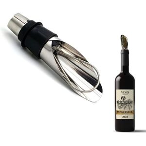 Coffret Accessoire Vin en forme de Bouteille de Vin noir Aimantée : Tire  Bouchon, Bec verseur, Bague anti gouttes et Bouchon - La cave Cdiscount