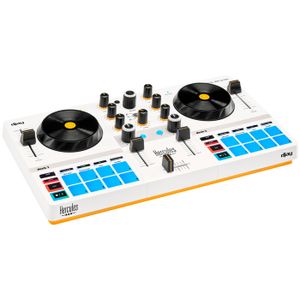 Contrôleur DJ Hercules DJ Control Instinct - 2 Platines, 34 Boutons, Compatible PC/Mac