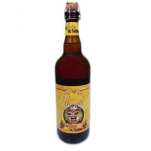 BIERE Bière blonde PISSE DE CARIBOU 75cl / 6,9°