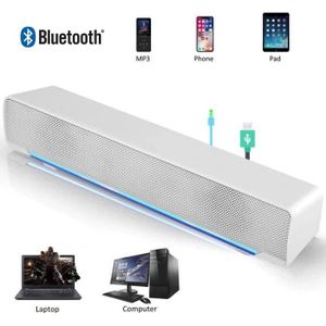 Mini Barre de Son, Soundbar pour Ordinateur, Haut-Parleur PC, Enceintes USB  pour Ordinateur Tablette, Soundbar Speaker PC A61 - Cdiscount Informatique