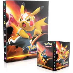 CARTE A COLLECTIONNER Classeur pour Pokemon,Porte Carte Pokemon, Livre C