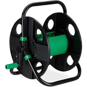 Chariot d/évidoir pour Tuyau d/’arrosage sur Roues Jardin Enrouleur avec Tuyau Mobile Raccord rapide