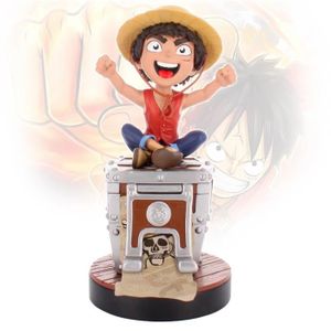 FIGURINE - PERSONNAGE Figurine support manette Cable guy Luffy One piece