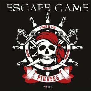 JEU SOCIÉTÉ - PLATEAU Livre - escape-game pirates