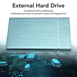 Accessoire pour disque dur GENERIQUE Housse de protection Sac de  transporteur voyage étui pour disque dur externe 2,5 HDD externe modèle A