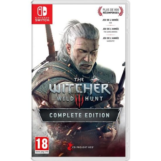 The Witcher 3 : Wild Hunt - Complete Edition Jeu Switch