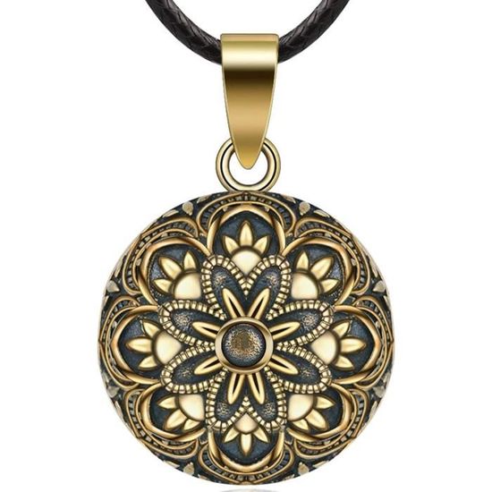 Collier Bola De Grossesse Mexicain - Grelot Musical, Boule Cage Multicolore - Neuf Avec étiquettes