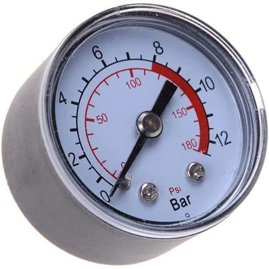 Manomètre Test Pression Eau 0-200 PSI – Jauge Mécanique 3/4" Filetage Femelle – Pour Piscine, Irrigation, Camping-Car