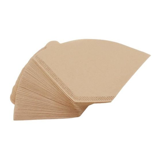 Papier filtre à café 4 tasses Filtres à café à Cône de 100 Pièces — free download