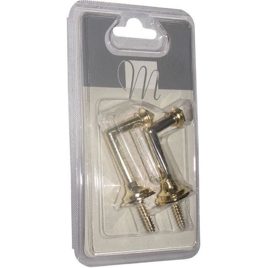 Gonds Diamant Pour Rideaux – Façon Bronze – Occasion – Lot De 2