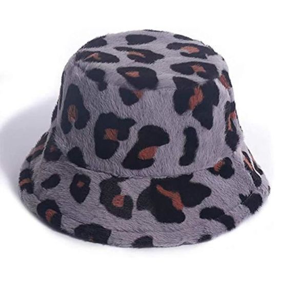 Chapeau Seau (bucket Hat) En Peluche Pour Femme - Chaud, Moelleux Et Pliable - Taille M (56-58cm) - Neuf Avec étiquettes
