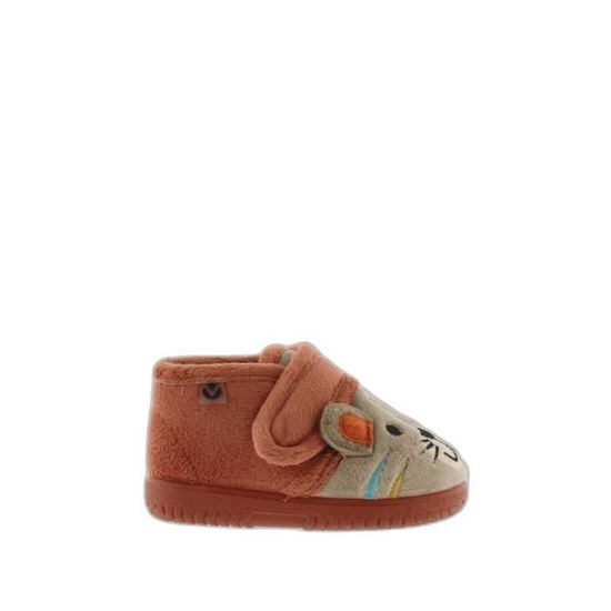 Chaussons Enfant Motif Tigre - Textile, Semelle Synthétique, Unisexe