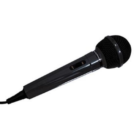 Microphone avec fil noir micro polyvalent karaoke