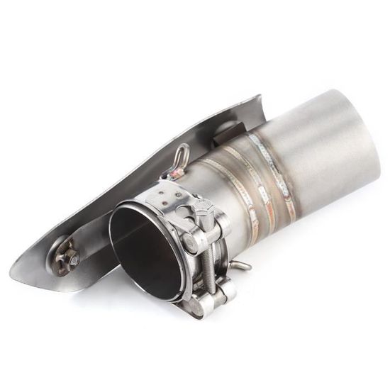 Bouclier Thermique Moto - Couverture Échappement Inox Carbone 11.1x6cm