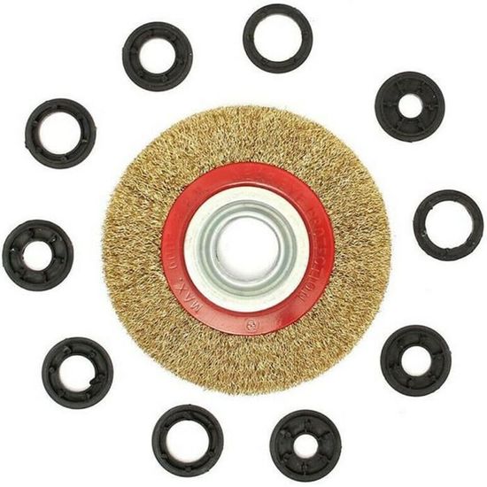 Meuleuse De Banc 6 Pouces Avec Roue De Polissage 320 Grains - Marque WENHUALI