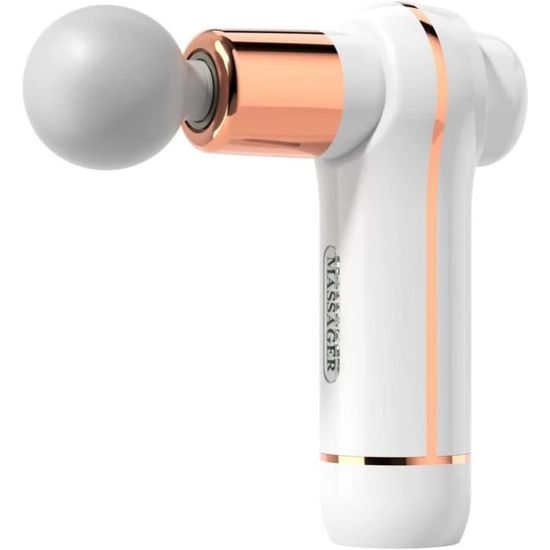 Pistolet De Massage Musculaire Profond - 4 Têtes - Marque Silvergear - Neuf
