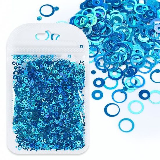Dipoxy Glitter Gold 25g 6x6mm Paillettes Epoxy Pigments de couleur époxy Paillettes