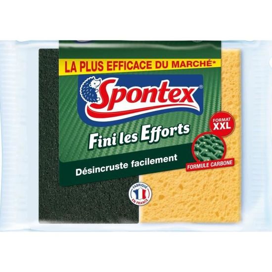 Éponge grattante vaisselle x2 - Eponge, Eponge à récurer, Eponge