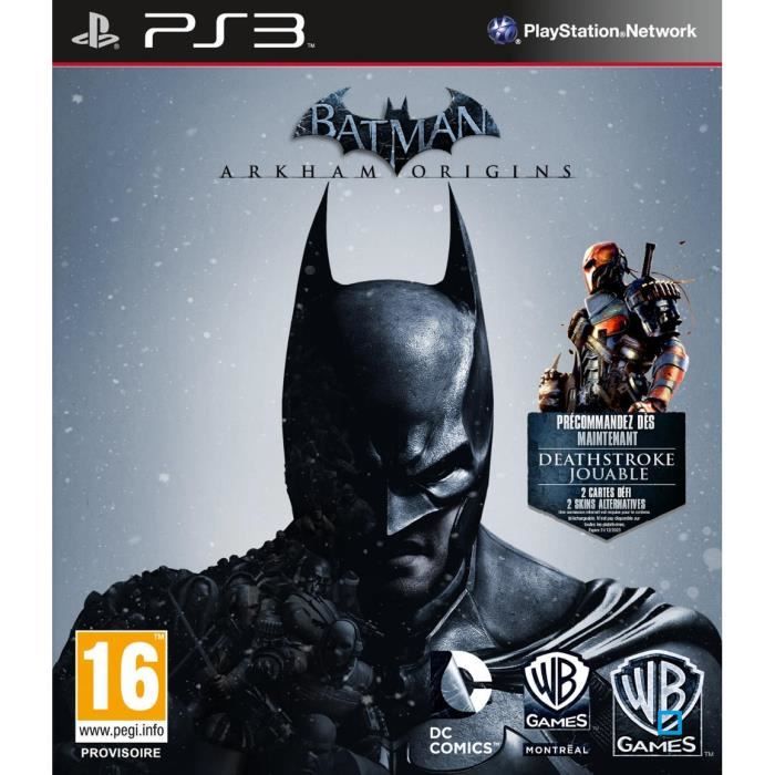 Batman Arkham Origins Jeu PS3