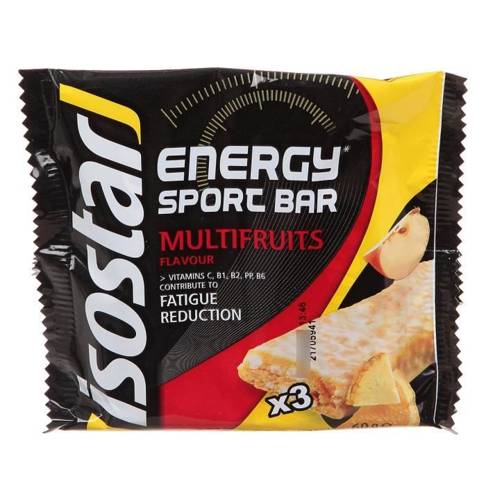 ISOSTAR BARRES HIGH ENERGY MULTIFRUITS