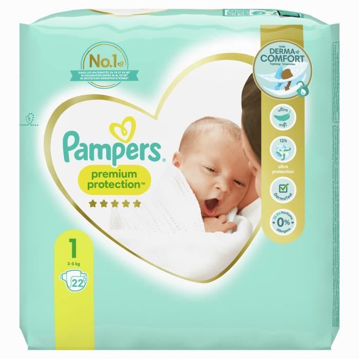 Couches Premium Protection New Baby X 22 Pampers Cdiscount Puericulture Eveil Bebe Couches Premium Protection New Baby X 22 Pampers Cdiscount Puericulture Eveil Bebe