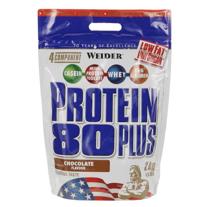 WEIDER Protein 80+ 2 kg Chocolat