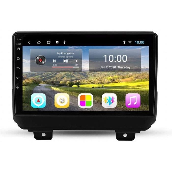 GTFHUH Autoradio Radio Sat Nav GPS Multimédia Audio Lecteur de Musique Récepteur Radio avec Écran Tactile H177