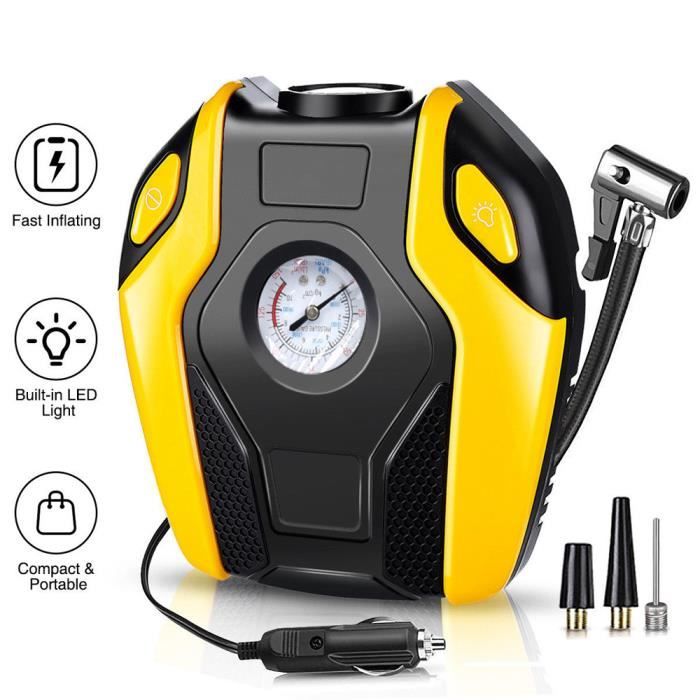 12V 150PSI voiture mini compresseur d'air portable pompe de gonflage de pneu électrique avec jauge LZM81112237