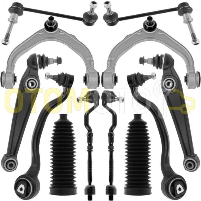 Kit bras de suspension avant compatible BMW X5 E70 X6 E71 composé de 14 pièces
