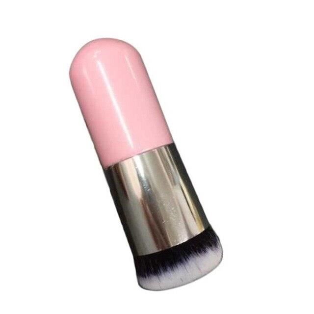 L2552 Pinceau cosmétique maquillage visage pinceau poudre pinceau Blush pinceaux fond de teint outil P #*pink
