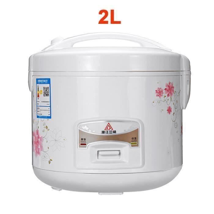 Cuiseur à Riz Electrique à La Maison Chauffage Autocuiseur Soupe Gâteau Maker Multicuiseur Appareils De Cuisine 2L