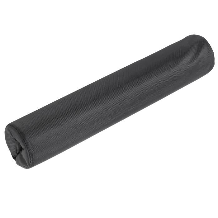 Tbest Coussin de cou d'haltères Coussin de Protection au Cou d'Épaule de Musculation de Barre d'Haltères Éponge en Cuir PU