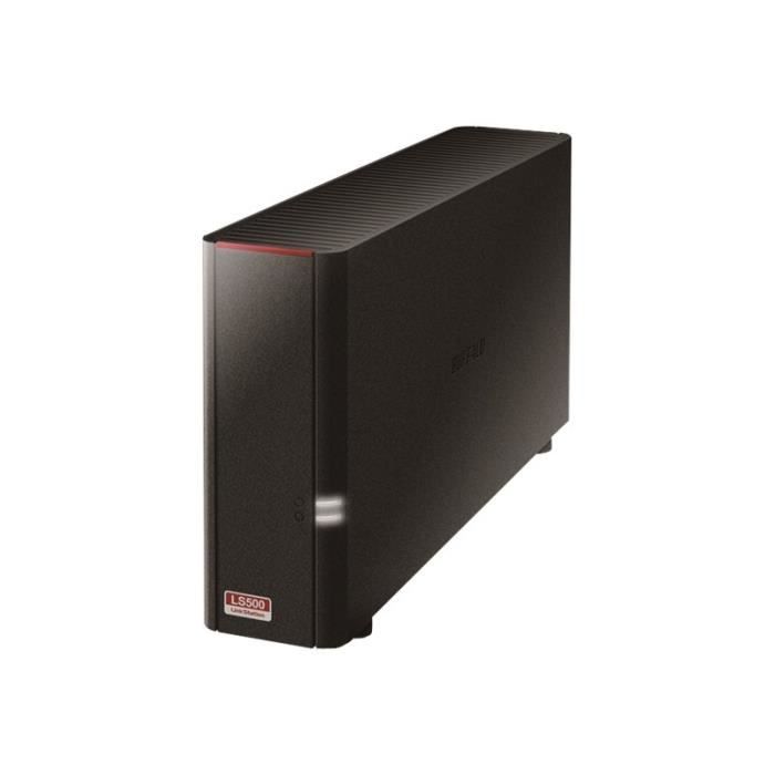 BUFFALO Système de stockage NAS LinkStation - 2 x Total de compartiments - Realtek Dual-core (2 cœurs) 1,10 GHz - 256 Mo RAM