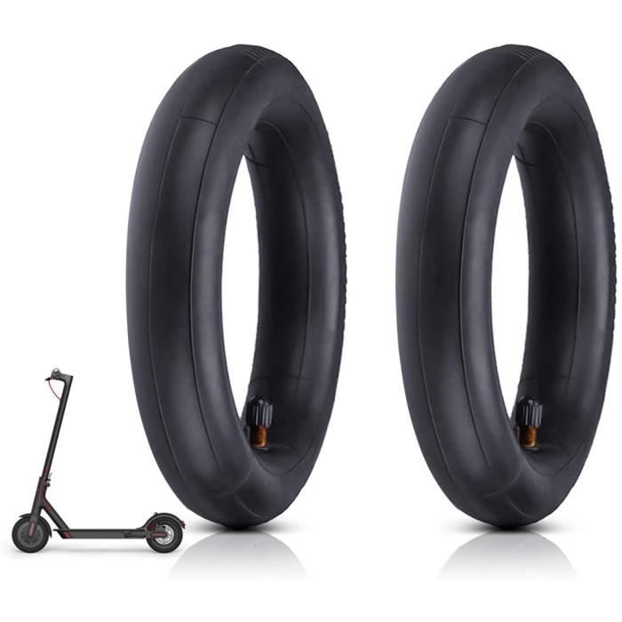 2 Chambres à air Trottinette Electrique Xiaomi M365 8 1/2, Chambre à Air Scooter Electrique Increvable 1.8mm pour Roue Avant/Arrière