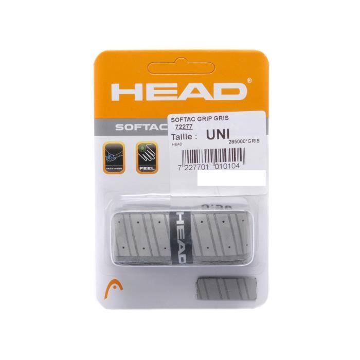 Grip raquette de tennis Softac grip gris