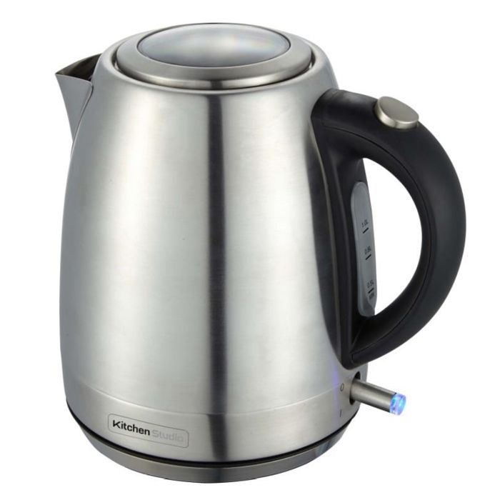 KITCHEN STUDIO Bouilloire 1.2 L - 2000W Inox brossé KS10108