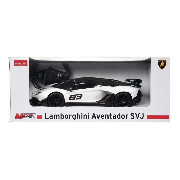 MONDO MOTORS Voiture radiocommandée Lamborghini Aventador SVJ R/C 1:14 ème