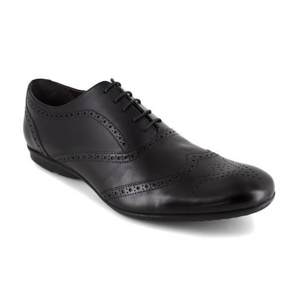 Richelieu J.Bradford Cuir Noir JB-OLMO - Couleur - Noir