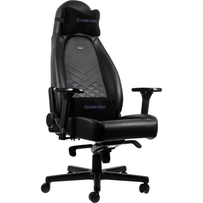 NOBLE CHAIRS Siège gamer Icon Series - Noir et bleu